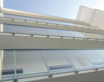 Balustrady całoszklane Copal aluminiowe