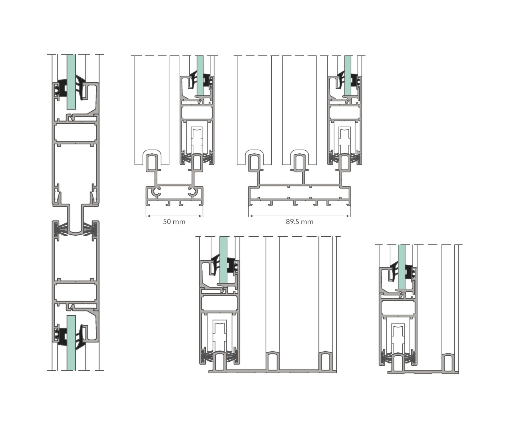 Technical drawing of Yawal L50 system